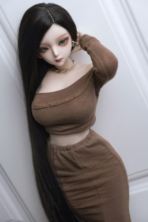 Luna 60cm Asian Love Doll made of medical-grade TPE with stainless steel frame