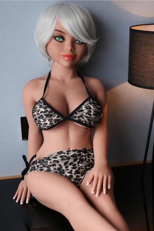 Bella 100cm petite realistic love doll front view – 3.2ft TPE beauty with full-body lifelike design and soft curves