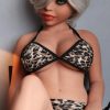 Bella 100cm petite realistic love doll front view – 3.2ft TPE beauty with full-body lifelike design and soft curves