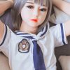 Ella 128cm slim-body mini sex doll with realistic proportions